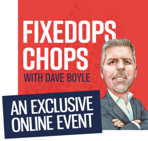 Fixed Ops Chops exclusive event logo